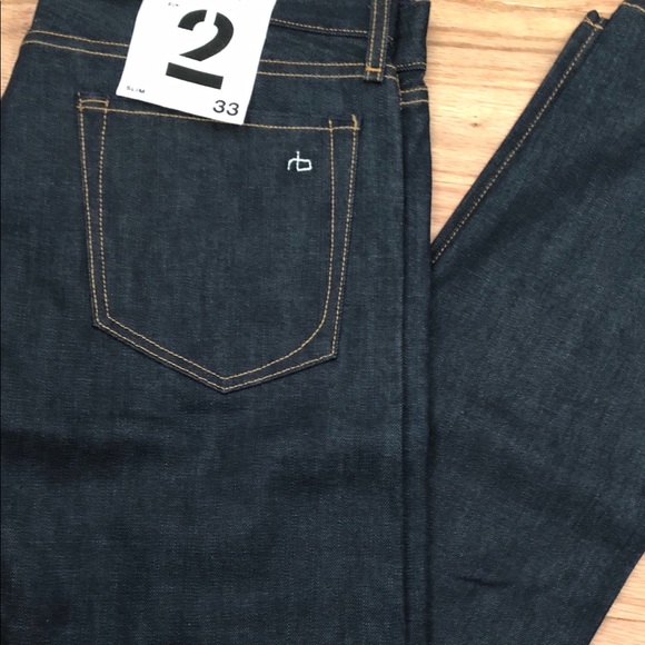 rag and bone fit 2 raw